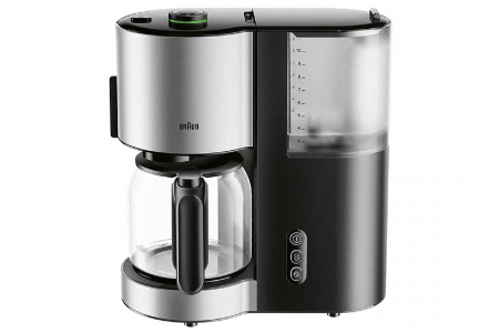 Noutati Gourmetto - Aparat de cafea BRAUN KF 5120 BK 10 cesti 1000 watt negru