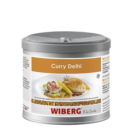 Condimente - Wiberg Curry Delhi Style, grosier, picant/fructat, 280 g