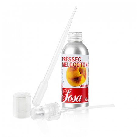 Aditivi alimentari - Aroma de piersici, lichida, Sosa, 50 g
