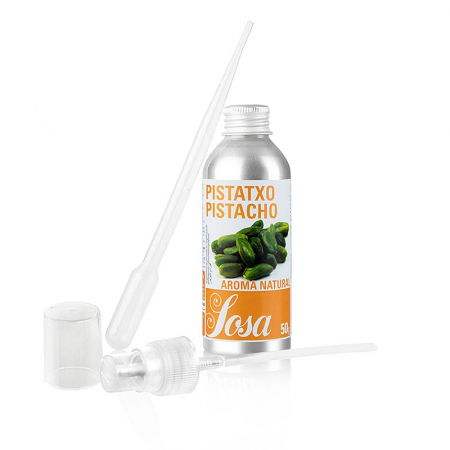 Aditivi alimentari - Aroma naturala de fistic, lichida, Sosa, 50 g