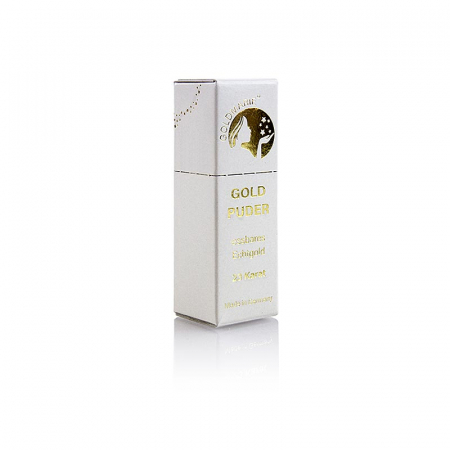 Bucatarie creativa - Aur - agitator de fulgi de aur „Goldmarie”, 23 carate, aproximativ 0,5-1 mm², 0,1 g