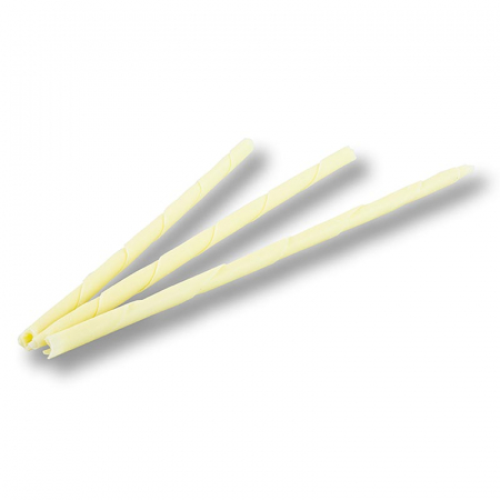 Ciocolata - Bastonase de ciocolata alba, Panatella, lungime de 20cm, 715 g, 110 bucati