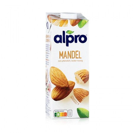 Vegetariene si Vegane - Bautura de migdale, Alpro, originala, indulcita, 1 l