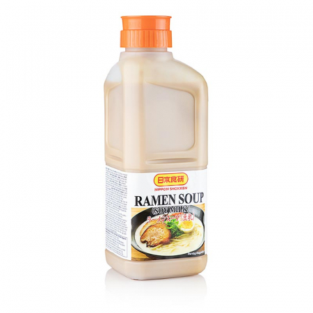 Produse japoneze - Baza de supa Ramen, aroma de lapte de soia, Nihon Shokken, 1.696 L