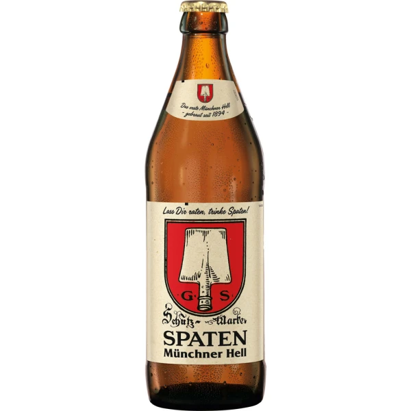 Bere - Bere Munchner Hell, Spaten, 500 ml