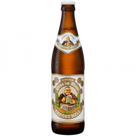 Bauturi alcoolice - Bere Export Hell, Brau im Moos, 500 ml