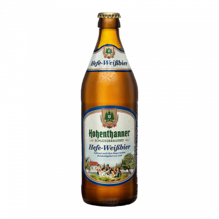 Bauturi alcoolice - Bere Hefe Weissbier, Hohentanner, 500 ml