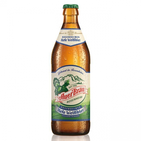 Bere - Bere Rosenheimer Hefe Weissbier Auerbrau, 500 ml