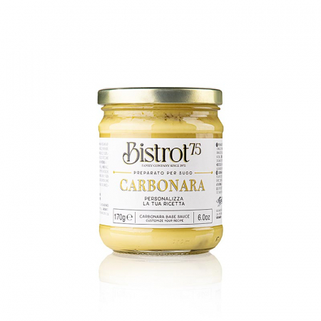 Bacanie - Bistro 75 - baza de sos cu ou carbonara, fara bacon, 170 g