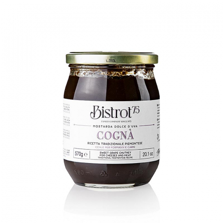 Miere, chutney si dulceata - Bistro 75 Cognà - Chutney de must din struguri dulci, 570 g
