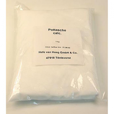 Aditivi alimentari - Potasiu - carbonat de potasiu, pentru aluat de turtă dulce, E501, 1 kg