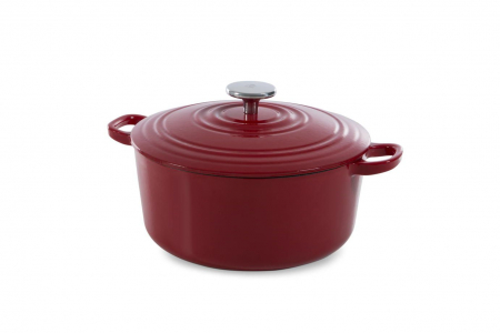 Ustensile de Bucatarie - BK Caserola Bourgogne Chili Red Ø 20 cm / 2,5 L