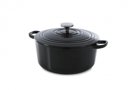 Ustensile de Bucatarie - BK Dutch Oven Bourgogne Jet Black Ø 20 cm