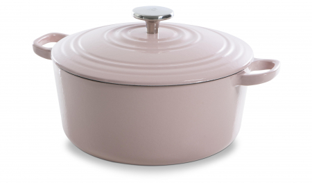 Ustensile de Bucatarie - BK Royal Dutch Oven Dusky Pink Ø 24 cm / 4,2 L
