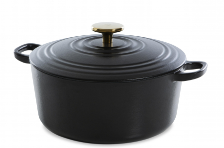 Ustensile de Bucatarie - BK Royal Dutch Oven Pitch Black Ø 24 cm