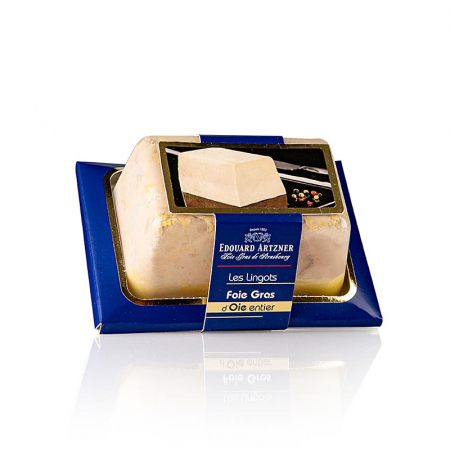 Rata, gasca si foie gras - Bloc de Foie Gras de Gasca, cu bucati, bol trapezoidal, 180 g