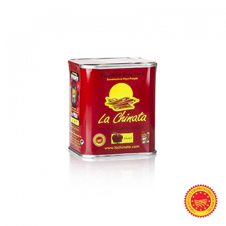 Bacanie - Boia de ardei - Pimenton de la Vera DOP / DOP, afumat, dulce, La Chinata, 70 g