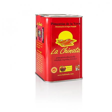 Bacanie - Boia de ardei - Pimenton de la Vera DOP / DOP, afumat, dulce, La Chinata, 750 g