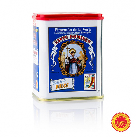 Mirodenii unice - Boia de ardei - Pimenton de la Vera DOP / DOP, afumat, dulce, Santo Domingo, 75 g