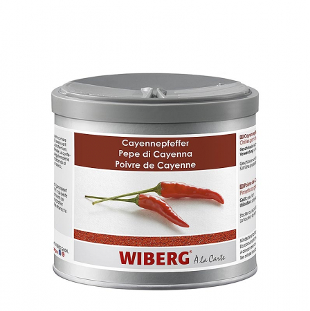 Condimente - Ardei cayenne Wiberg, ardei iute macinat, 260 g