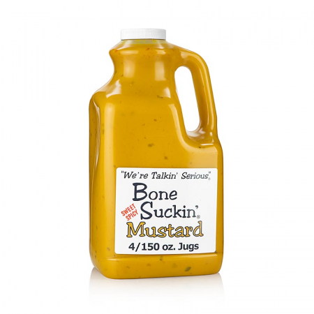 Bacanie - Bone Suckin', mustar pentru BBQ dulce picant, Ford's Food, 3,78 L