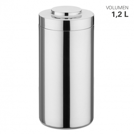 Ustensile de Bucatarie - Borcan de depozitare Weis din otel inoxidabil 1250 ml