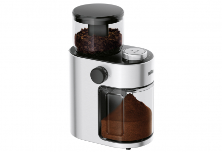 Noutati Gourmetto - BRAUN KG7070 rasnita cafea recipient boabe (220g) 110W otel inoxidabil