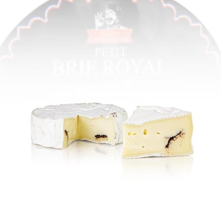 Branzeturi - Brie Royal Truffle, branza moale cu trufe de vara, 210 g