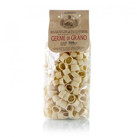 Paste - Calamari Morelli 1860, inele, Germe di Grano, cu germeni de grau, 500 g