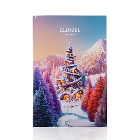 Craciun - Calendar de Advent „Basm de iarna", 24 ciocolate, fara alcool, Michel Cluizel, 273 g