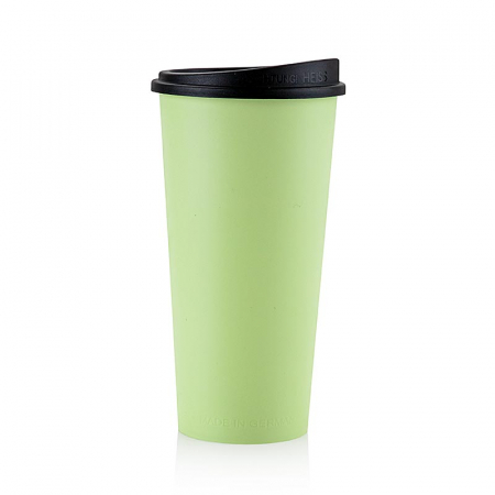 Cafetiere - Căni de cafea reutilizabile GreenDish "ToGo", 0,4 l, verde cu capac, 90 buc