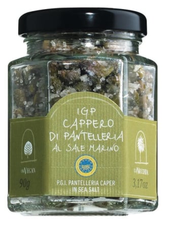 Conserve - Capere di Pantelleria cu sare de mare, IGP, 4/7mm - 90 gr