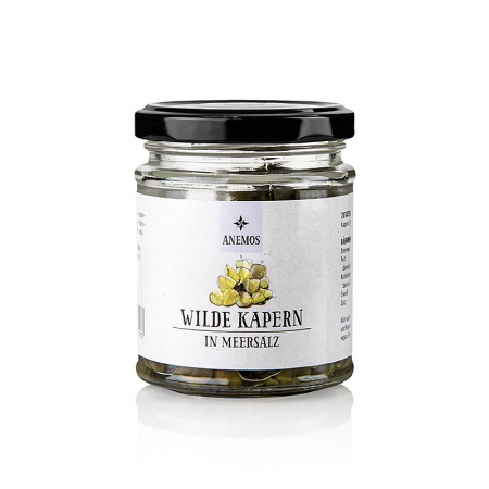 Conserve - Capere salbatice, in sare de mare, Anemos, 100 g