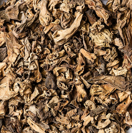 Ciuperci uscate - Morel ascuțit rupt - numai tulpini, deshidratate, 1 kg
