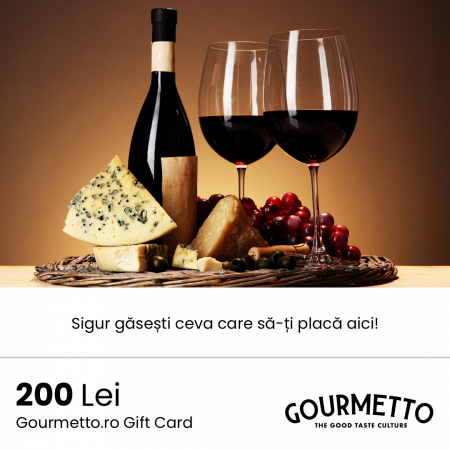CARD CADOU - Card cadou Gourmetto.ro 200 lei
