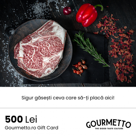 CARD CADOU - Card cadou Gourmetto.ro 500 lei
