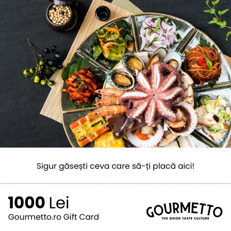 CARD CADOU - Card cadou Gourmetto.ro 1000 lei