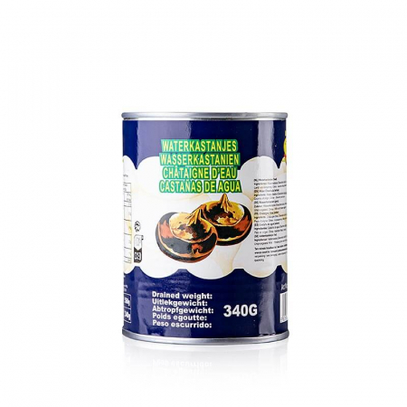 Diverse ingrediente asiatice - Castane de apa, decojite, intregi, Golden Lion, 560 g