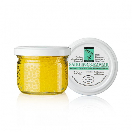 Specialitati din peste - Caviar Char, Auriu, produs sezonier, 100g