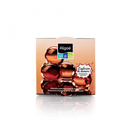 Bacanie - Caviar condimentat "sos de soia", Les Perles, marimea perlelor sferice de 5mm, 90 g