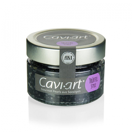 Specialitati vegetale - Caviar cu alge Cavi-Art, aroma de trufe, 100 g
