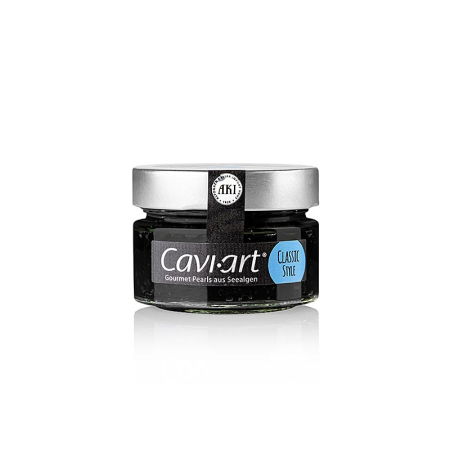 Specialitati vegetale - Caviar din alge marine, negru, vegan, 100 g