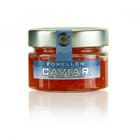 Caviar - Caviar de pastrav, portocaliu auriu, 100 g