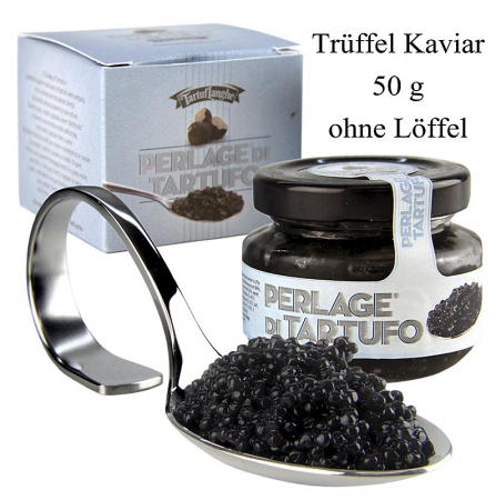 Caviar de trufe "Perlage di Tartufo", Tartuflanghe, din suc de trufe de iarna, 50 g [1]