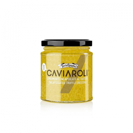 Trufe si specialitati din trufe - Caviar de trufe "Perlage di Tartufo", Tartuflanghe, din ulei de trufe albe, 200 g