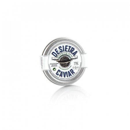 Caviar - Caviar Desietra Baeriskaya (Acipenser baerii), acvacultura Germania, 50 g