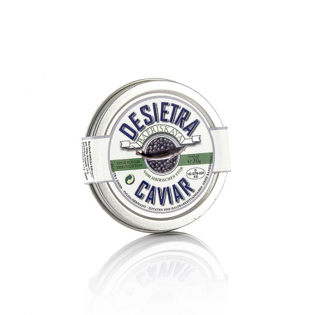 Caviar - Caviar Desietra Baeriskaya (baerii), acvacultura, fara conservanti, 30 g