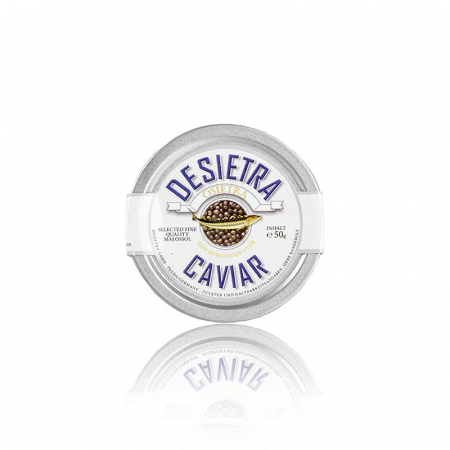 Caviar - Caviar Desietra Osietra (Acipenser gueldenstaedtii), acvacultura Germania, 50 g