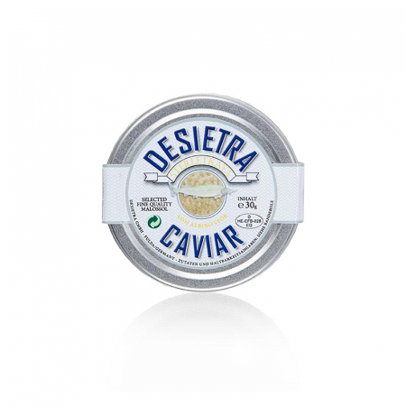 Caviar - Caviar Desietra Selection din sterlet albino, acvacultura Germania, 30 g