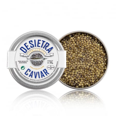 Homar - Caviar Desietra Sterletkaya, din sturion sterlet, acvacultură Germania, 30 g